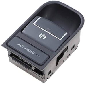 Commutateur pour VW pour Tiguan Voiture EPB Frein À Main Électronique Frein Stationnement Bouton Commutation Interrupteur Commande Lève-vitre (Couleur : Le Noir