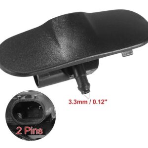 Unifizz 1 paire de buses de lave-glace pour Audi A1 A3 A4 A5 A6 A8 TT Q7