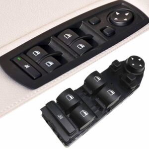 Interrupteur Boutons Lève-Vitre Électrique Commutateur De Fenêtre Régulateur Commande Lifter Rétroviseur Bouton Pliant Pour BMW X3 E83 2.0d 2.5i 3.0d 3.0i
